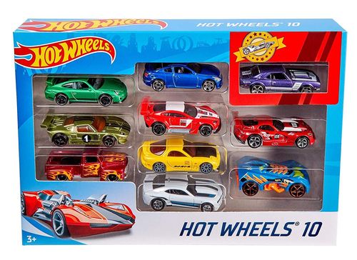 Pack Hot Wheels 10 Coches
