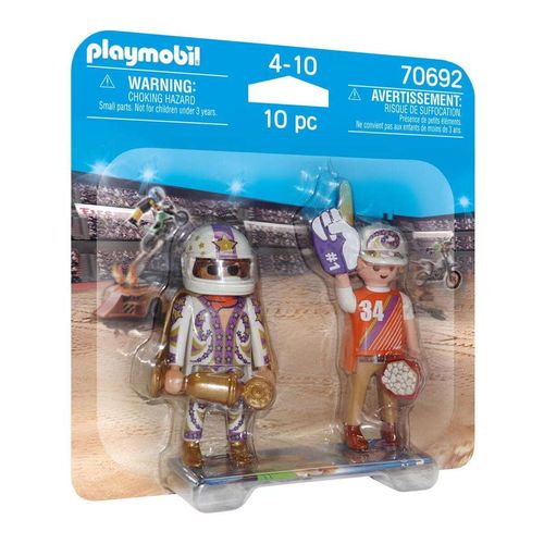 Playmobil Duo Pack 70692 Equipo Acrobacias