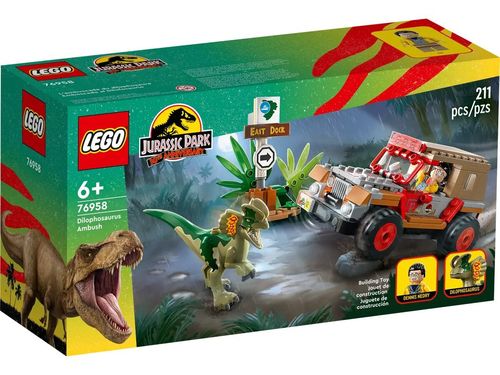 Lego Jurassic Park 76958 Emboscada Dilofosaurio