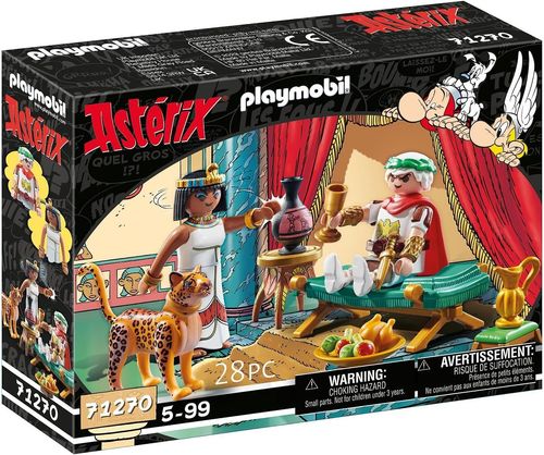 Playmobil Astérix 71270 César y Cleopatra