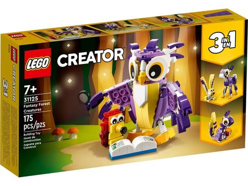 Lego Creator 31125 Criaturas Fantásticas del Bosque