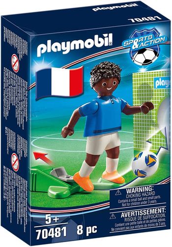 Playmobil Sport & Action 70481 Jugador de Fútbol Francia B