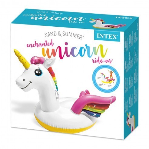 Figura Unicornio Hinchable Intex