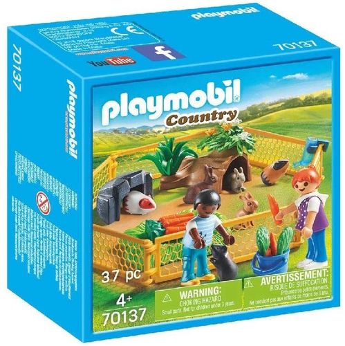 Playmobil Country 70137 Recinto Animales Granja
