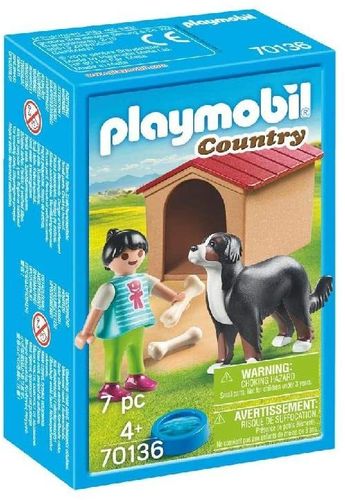 Playmobil Country 70136 Perro con Casita