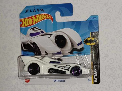 Hot Wheels Batmobile Blanco The Flash