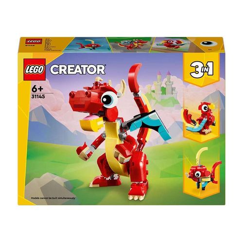 Lego Creator 31145 Dragón Rojo
